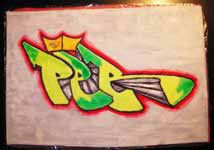 Graffity - Arbeitsaufwand : 4 Std.