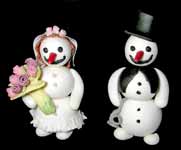 Brautpaar Schneemann