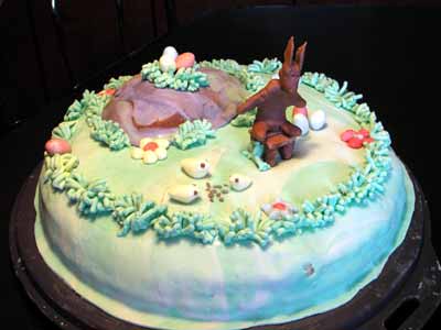 Unsere Osterhasitorte