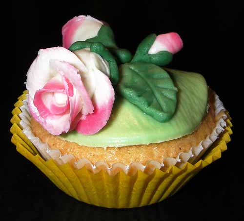 Rosenmuffins - Arbeitsaufwand für 10 Stk: 4 Std.