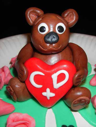 Valentins-Bärchen - Arbeitsaufwand 3 Std.