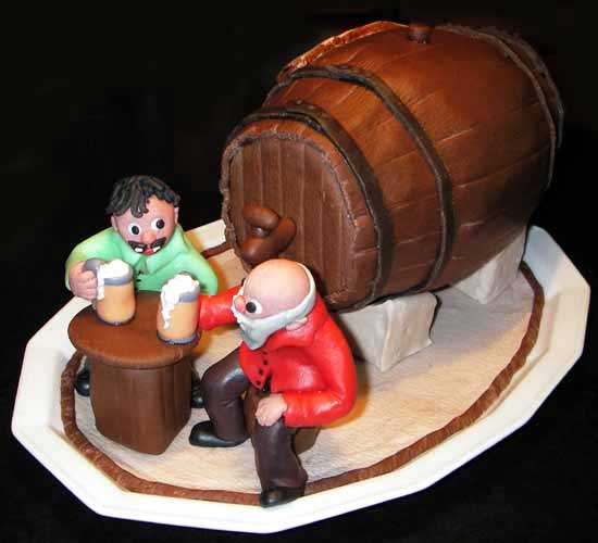 Bierfass - Arbeitsaufwand: 12 Std.