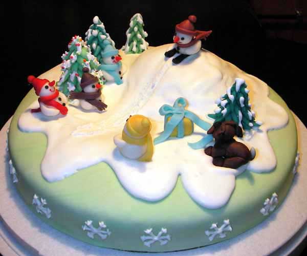 Schneemänner - Arbeitsaufwand: 9 Std.